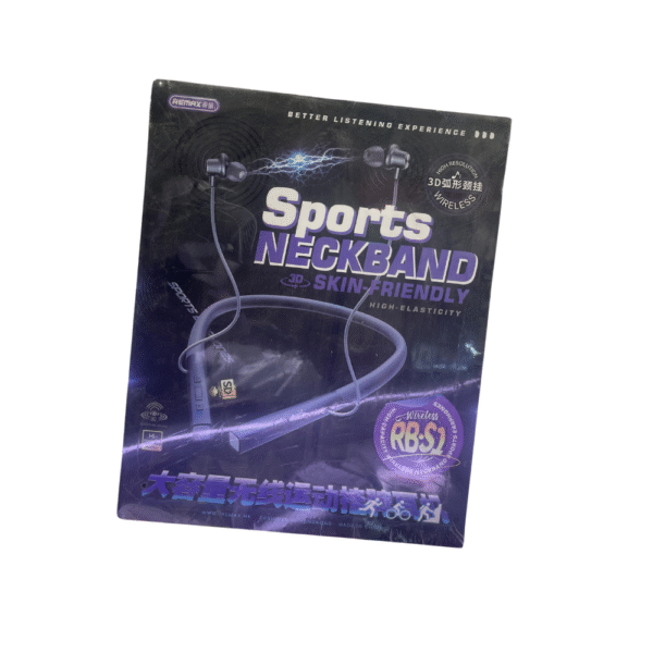Remax RB-S1 Magnetic Lock Neckband Earphone