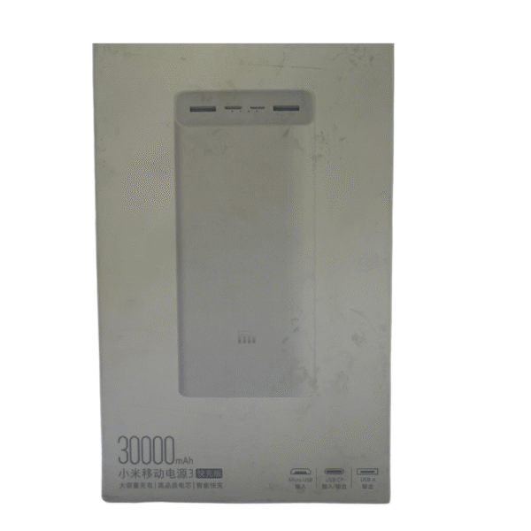 XIAOMI 20000mAh USB-C Mi Power Bank 3 USB-C 18W bidirectional fast charge / can charge 3 devices at the same time / high quality lithium ion polymer battery