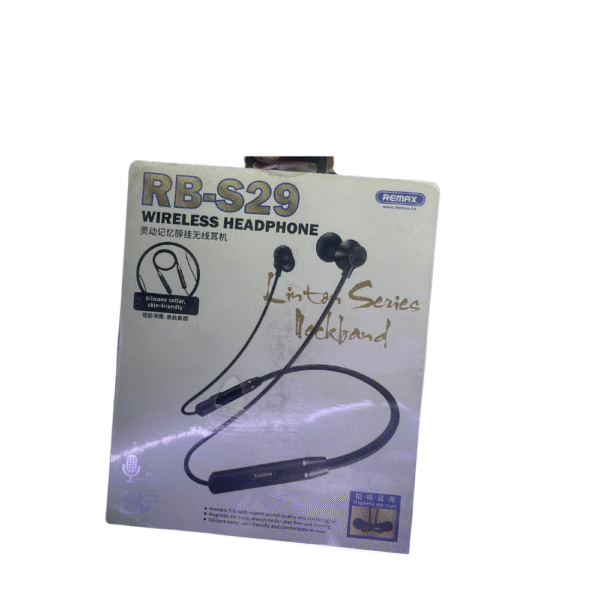 Remax Rb-S29 Wireless Bluetooth Sport Magnetic Sweat-Proof Headset Earphone With Mic NEW MODEL