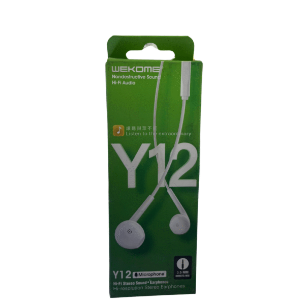 REMAX Y12 Wired STEREO Handsfree 3.5